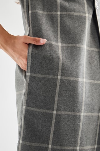 Veste longue sans manches - Gris