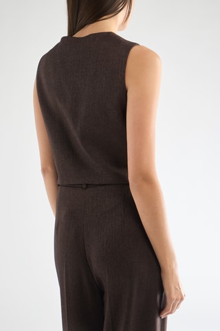 Gilet de costume - Marron