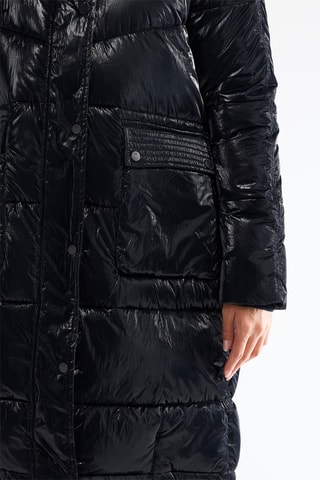 Doudoune longue - Bleu foncé