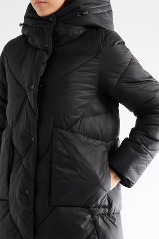 Doudoune longue - Noir