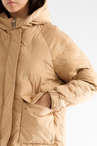 Doudoune longue - Beige