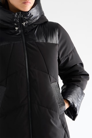 Doudoune longue - Noir