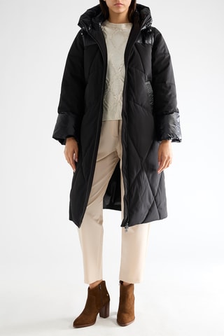 Doudoune longue - Noir