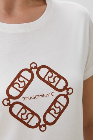 T-shirt - Blanc cassé