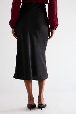 Jupe midi - Noir