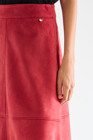 Jupe midi - Bordeaux