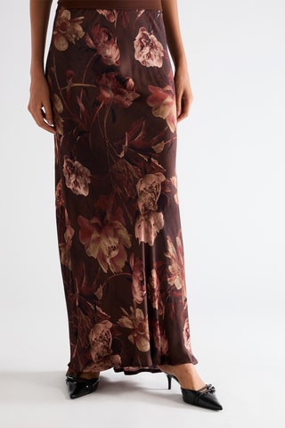 Jupe longue - Marron