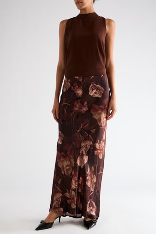 Jupe longue - Marron