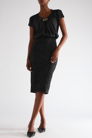 Jupe fourreau - Noir