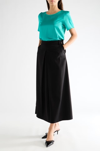 Jupe longue taille haute - Noir