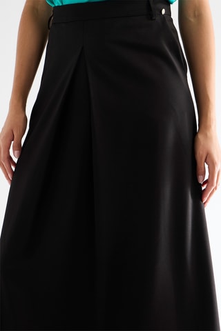 Jupe longue taille haute - Noir