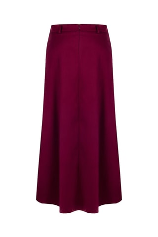 Jupe longue - Bordeaux
