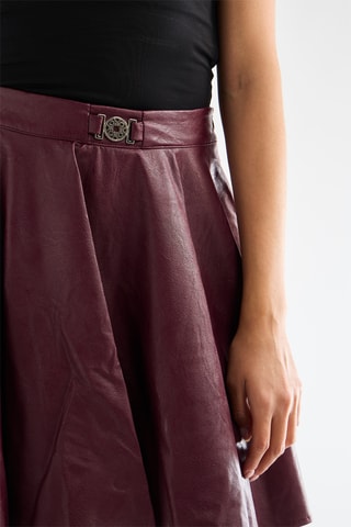 Jupe patineuse - Bordeaux