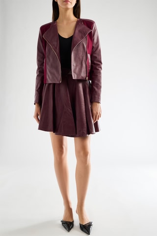 Jupe patineuse - Bordeaux