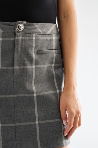 Jupe droite - Gris