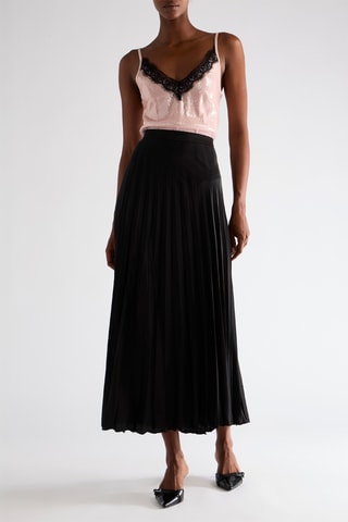 Jupe plissée - Noir