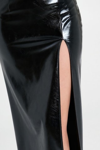 Jupe longue taille haute - Noir