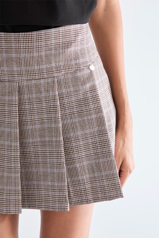 Jupe patineuse - Marron