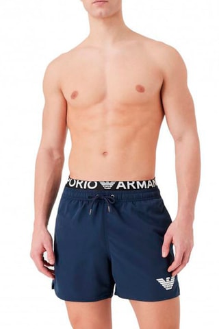 Short de bain Bleu marine