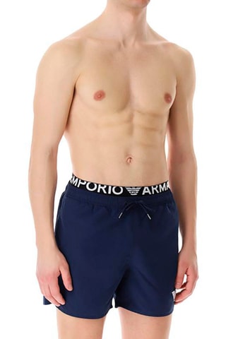 Short de bain Bleu marine