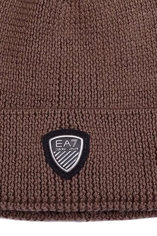 Bonnet en laine - Marron