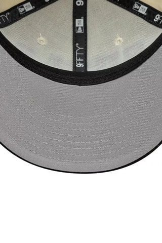 Casquette - Beige et noir