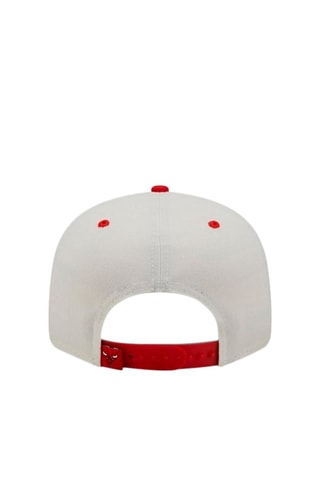 Casquette White Crown 9 Fifty Chicago Bulls - Blanc et rouge
