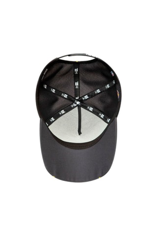 Casquette Los Angeles Lakers Feather Pipe Grey A-Frame Trucker - Gris et jaune