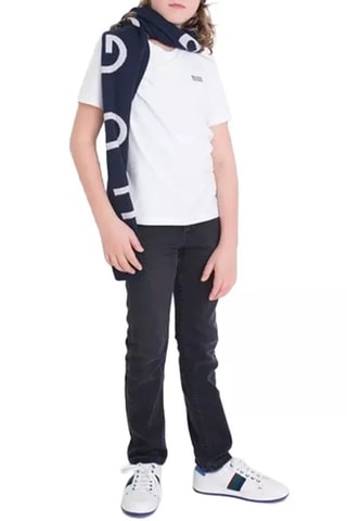 Echarpe - Bleu marine et blanc