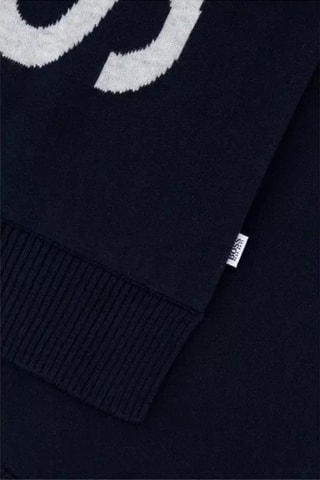 Echarpe - Bleu marine et blanc