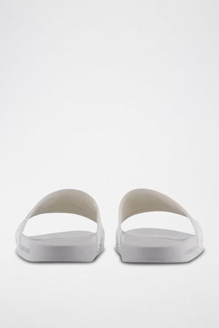 Claquettes - Gris et blanc