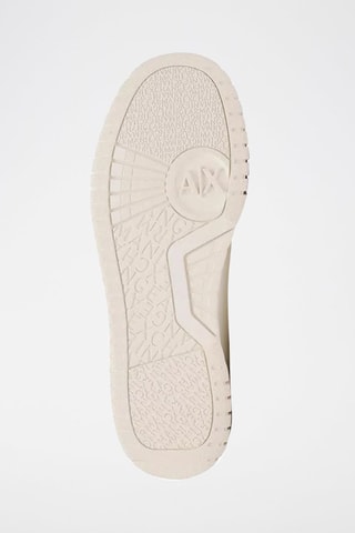 Baskets en cuir - Ecru