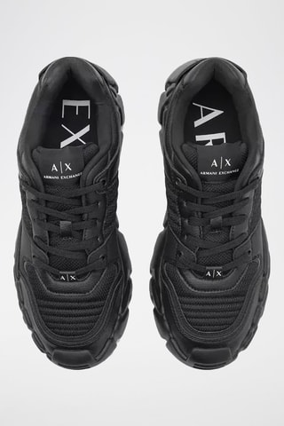 Baskets en cuir - Noir