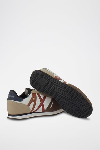 Sneakers - Marron et beige