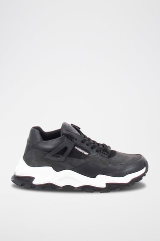 Sneakers en cuir Swift Camou Noir