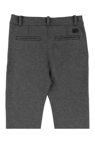 Pantalon- Gris chiné