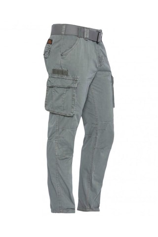 Pantalon cargo Army Ceinture - Gris