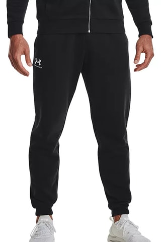 Pantalon UA Essential Fleece - Noir
