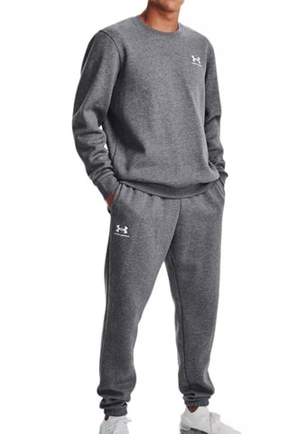 Pantalon UA Essential Fleece - Gris
