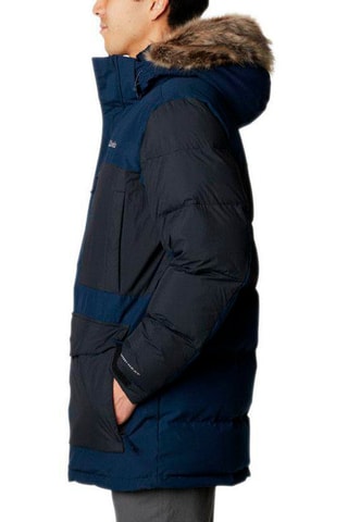 Parka à capuche Marquam Peak - Bleu marine et bleu foncé