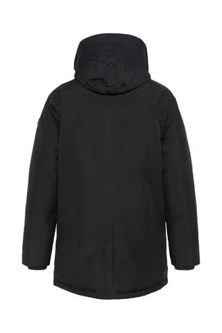 Parka à capuche Elder - Noir