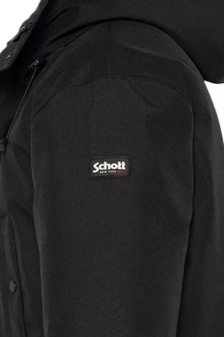 Parka à capuche Elder - Noir