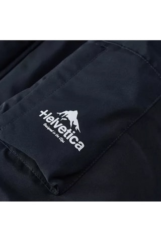 Parka à capuche Dream - Bleu marine et blanc