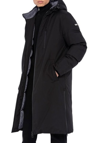 Parka longue à capuche Fargo - Noir