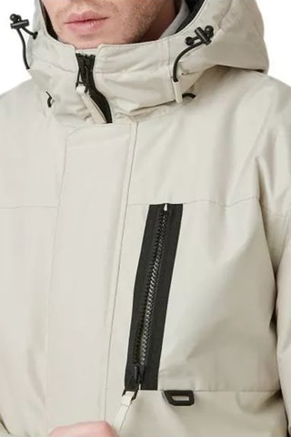 Parka à capuche Yu Winter - Beige