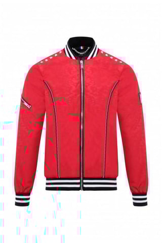 Veste Jet - Noir et rouge