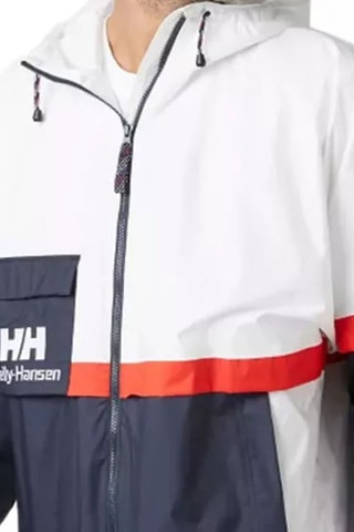 Coupe-vent à capuche Yu20 Rain - Blanc