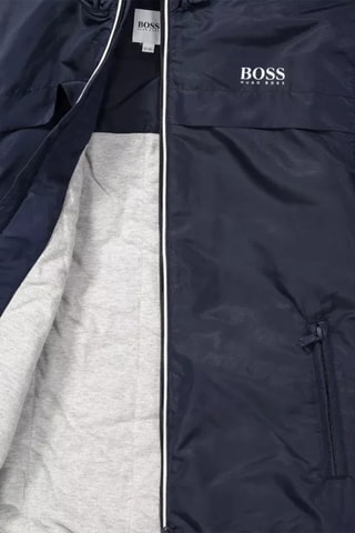 Coupe-vent à capuche - Bleu marine