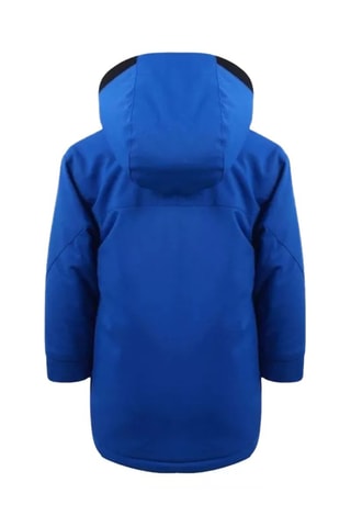 Parka de marche à capuche - Bleu électrique
