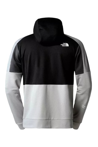 Sweat à capuche MA - Gris et noir